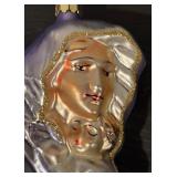 FR - Christopher Radko Madonna and Child Glass Ornament