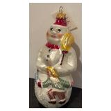 FR - Christopher Radko Snow Dancing Glass Ornament