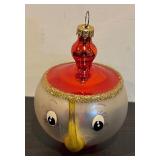 FR - Christopher Radko Mrs. Potts Glass Ornament