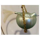 S - Blumchen Inge-Glas Bird Ornament with Stand