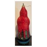 S - Large Festive Old World Style Santa Claus Holiday Ornament