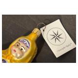 FR - Christopher Radko Russian Babushka Glass Ornament