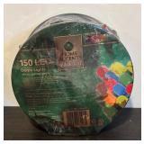 FR - 2 New Home Accents Holiday 150 LED Dome Light Sets Multicolor