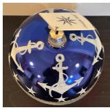 FR - Christopher Radko Liberty Stars and Stripes Patriotic Ball Ornament