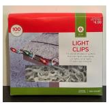 S - New Holiday Decoration Accessory Set including Timer, Garland Tie, Ornament Hooks and Light Clips