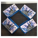 S - Lot of 4 New Blue Battery Operated Mini Light Sets