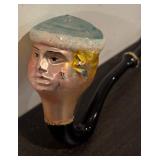 FR - Christopher Radko Talking Pipe Ornament Head Design