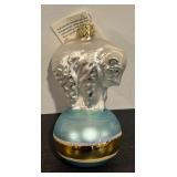 FR - Christopher Radko Polar Bear Glass Ornament