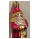 FR - Christopher Radko Bavarian Santa Christmas Ornament