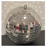 S - Large Disco Ball Style Mirrored Ornament