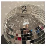 S - Large Disco Ball Style Mirrored Ornament