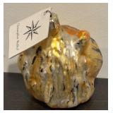 FR - Christopher Radko Tiger Hand Painted and Hand Blown Glass Ornament