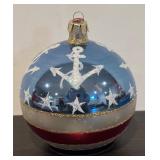 TR - Christopher Radko Liberty Stars and Stripes Patriotic Ornament