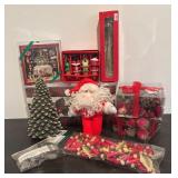TR - Holiday Decor Collection with Tree Candle, Garland, Fruit Accents, Cards, Napkins and More