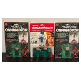 S - Lot of 6 New Noma Ornamotor Christmas Ornament Rotators