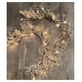 TR - Festive Light Up 9 Foot Garland with Snow-Tipped Branches