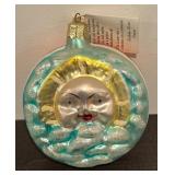 TR - Christopher Radko Dawn and Dusk Face Ornament