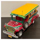 S - Philippine Jeepney Metal Model Truck