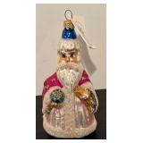 TR - Christopher Radko Incantation Wizard Santa Ornament