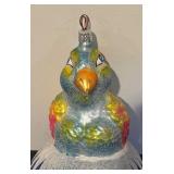 TR - Christopher Radko Vibrant Parrot Glass Ornament