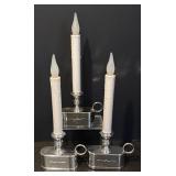 TR - Set of Seven Decorative Battery Operated Candles