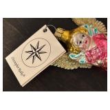 TR - Christopher Radko Tulip Fairy Glass Ornament