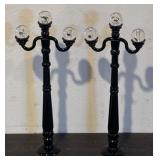 S - Village Accessories Set with Fences, Light Poles and Bench