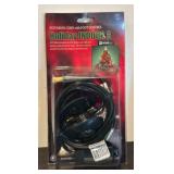 TR - Holiday Lights and Accessories Lot: 100 Light Holders, Clear Light Set, Red LED String, Light Tester and More