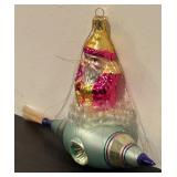 TR - Santa on Space Ornament by Christopher Radko