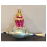 TR - Santa on Space Ornament by Christopher Radko