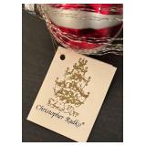 TR - Christopher Radko Frog and Ball Glass Ornament