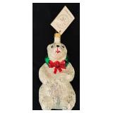 TR - Christopher Radko Glass Polar Bear Ornament with Tag