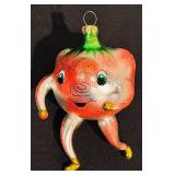 TR - Rare Christopher Radko Tutti Frutti Ornament Strawberry Blown Glass Vintage 1995