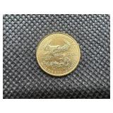 2015  $5.00 Gold Eagle (1/10 Ounce) of .999 Gold