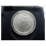 2021-S Uncirculated Morgan Silver Dollar in Original Mint Box with COA - Greysheet Wholesale Price - $100.00