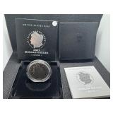 2021-D Uncirculated Morgan Silver Dollar in Original Mint Box with COA - Greysheet Wholesale Price - $125.00