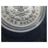 2023-S Reverse Proof Morgan and Peace Silver Dollars - Two Coin Set - Spectacular Coins! - Greysheet Wholesale Price - $114.00