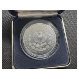 2024-P Privy Uncirculated Morgan Silver Dollar in Original Mint Box with COA - Greysheet Wholesale Price - $67.00