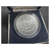2024-P Privy Uncirculated Morgan Silver Dollar in Original Mint Box with COA - Greysheet Wholesale Price - $67.00