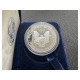 Better Date 1994 Proof Silver American Eagle in Original Mint Box with COA Greysheet Wholesale Price - $114.00