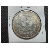 1879 Morgan Silver Dollar Marked AU When Purchased