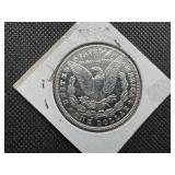 1884 Morgan Silver Dollar Marked AU When Purchased