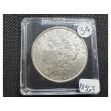 1900 Morgan Silver Dollar Marked MS63 When Purchased