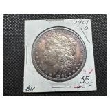 1901-O Nicely Toned Morgan Silver Dollar - Beautiful Coin!