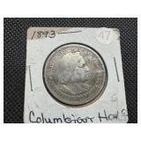 1893 Columbian Commemorative Silver Half Dollar