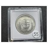 High Grade 1946 Booker T. Washington Commem. Silver Half Dollar