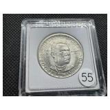 High Grade 1946 Booker T. Washington Commem. Silver Half Dollar