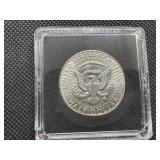 1964 90% Silver Kennedy Half Dollar Marked BU When Purchased