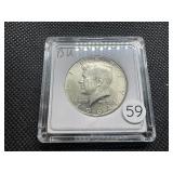 1964 90% Silver Kennedy Half Dollar Marked BU When Purchased
