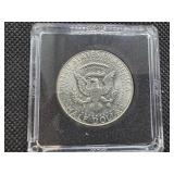 1964 90% Silver Kennedy Half Dollar Marked BU When Purchased